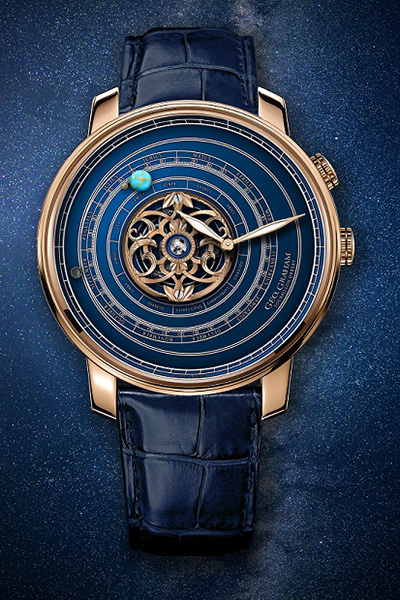 غراهام تتألق بإصدار Geo-Graham Orrery Tourbillon المحدود... يمزج بين علم الساعات والكون